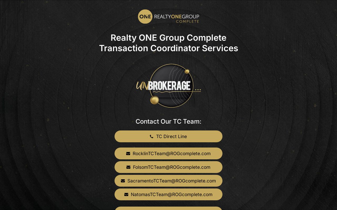 Realty ONE Group Complete TC